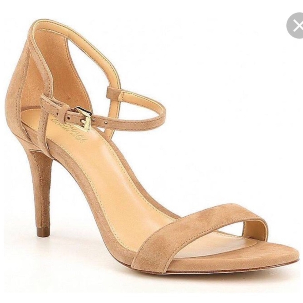 Michael Kors Tan Strappy Heels